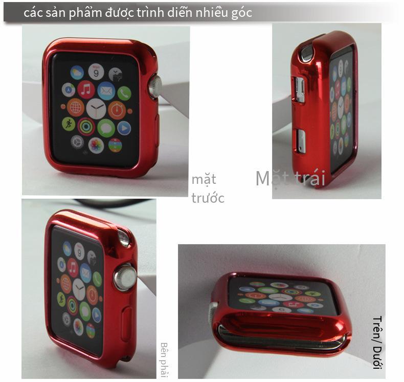 Khuyến mãi áp dụng cho Apple Watch iwatch mạ điện bảo vệ đồng hồ rỗng vỏ bảo vệ vỏ mềm phổ quát mới