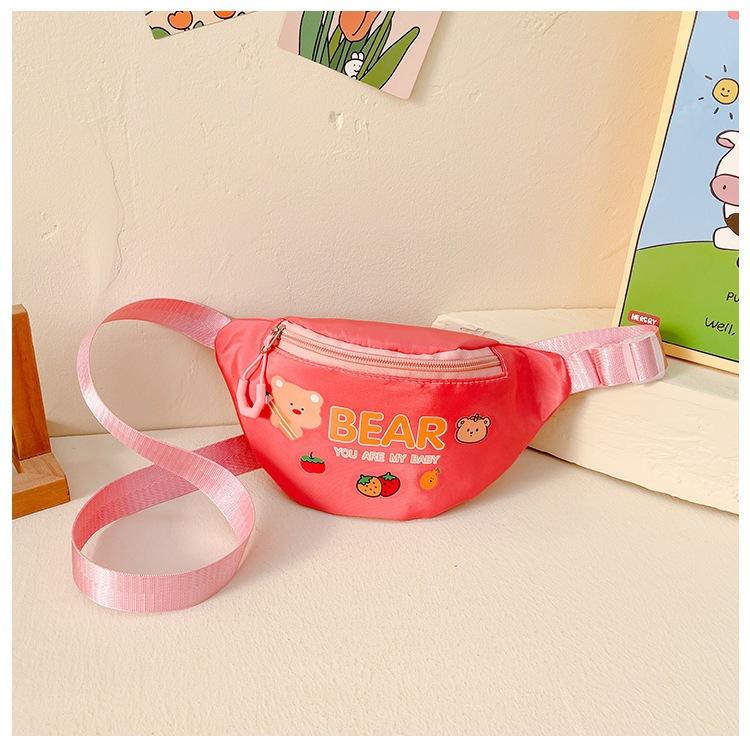 Túi Đeo Chéo Bao Tử Cho Bé 24x14x5cm Mẫu Bao Tử Bear