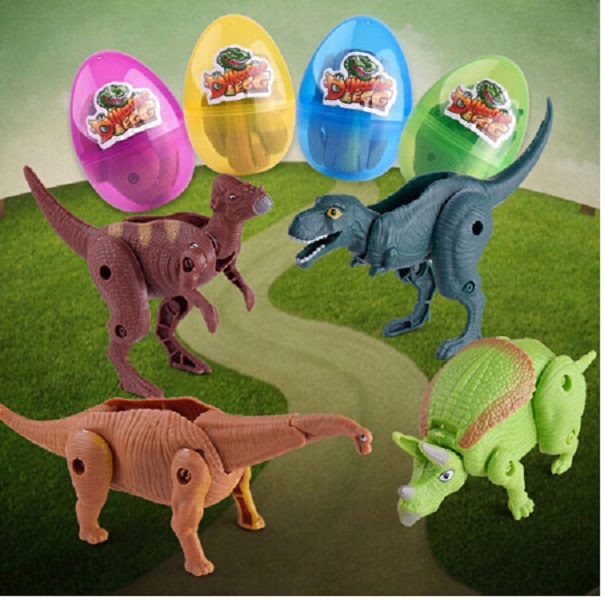 Đồ chơi mô phỏng trứng khủng long có khớp nhiều màu sắc (GIAO NGẪU NHIÊN)
