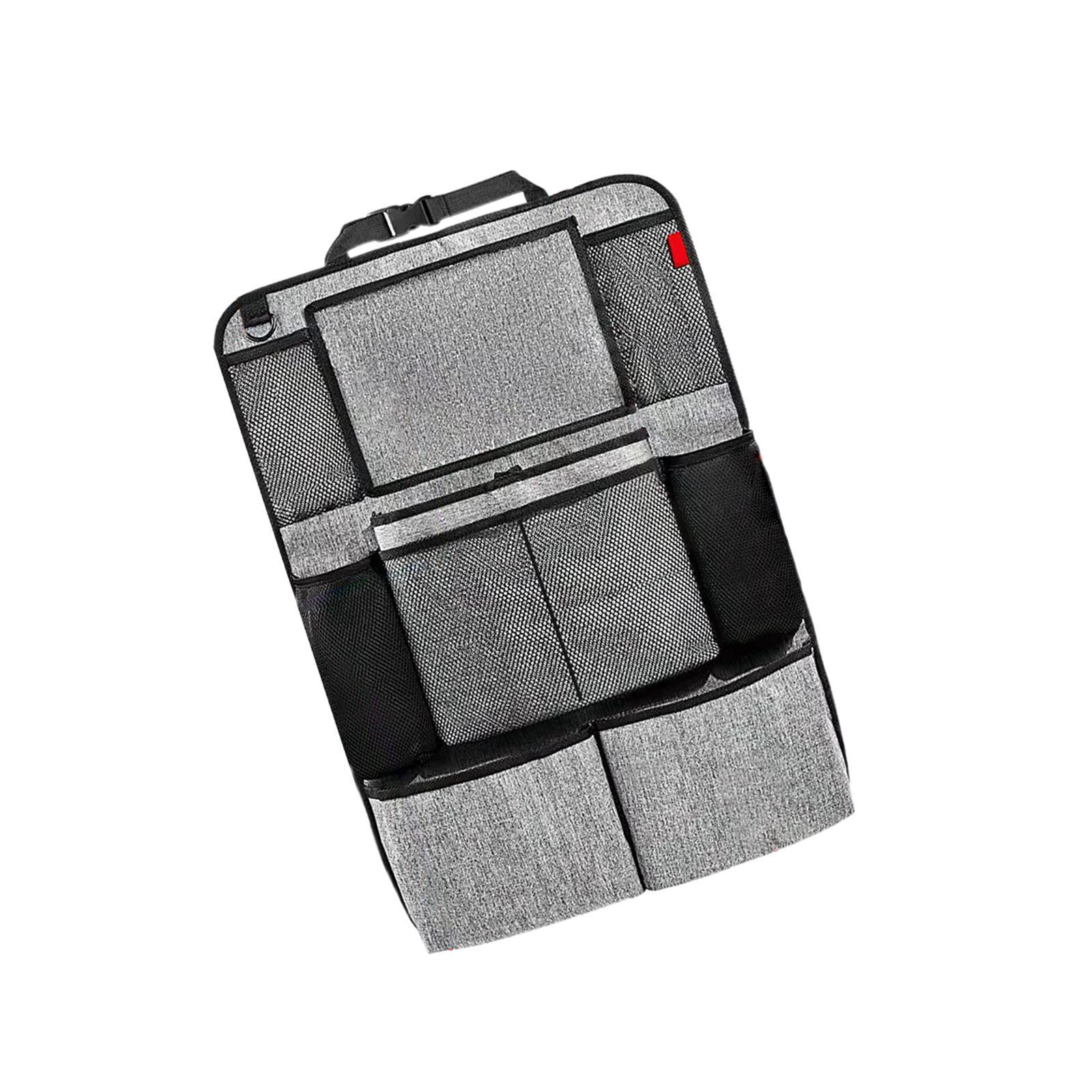 Car Backseat Organizer Bottle Back Seat Storage Bag for Snacks Books