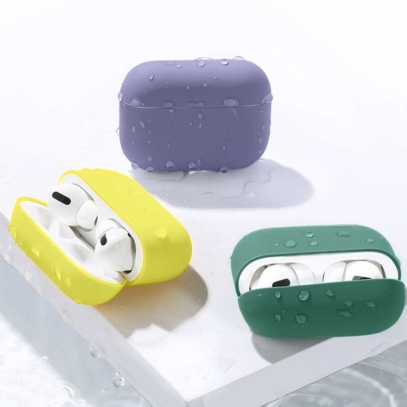 Vỏ bảo vệ bao đựng tai nghe case dành cho airpods 1 2 Pro chống va đập