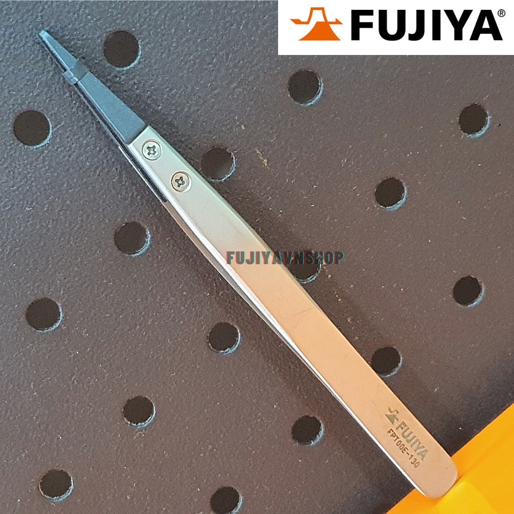 Cây nhíp kỹ thuật tĩnh điện mũi thẳng Fujiya FPT00E-130