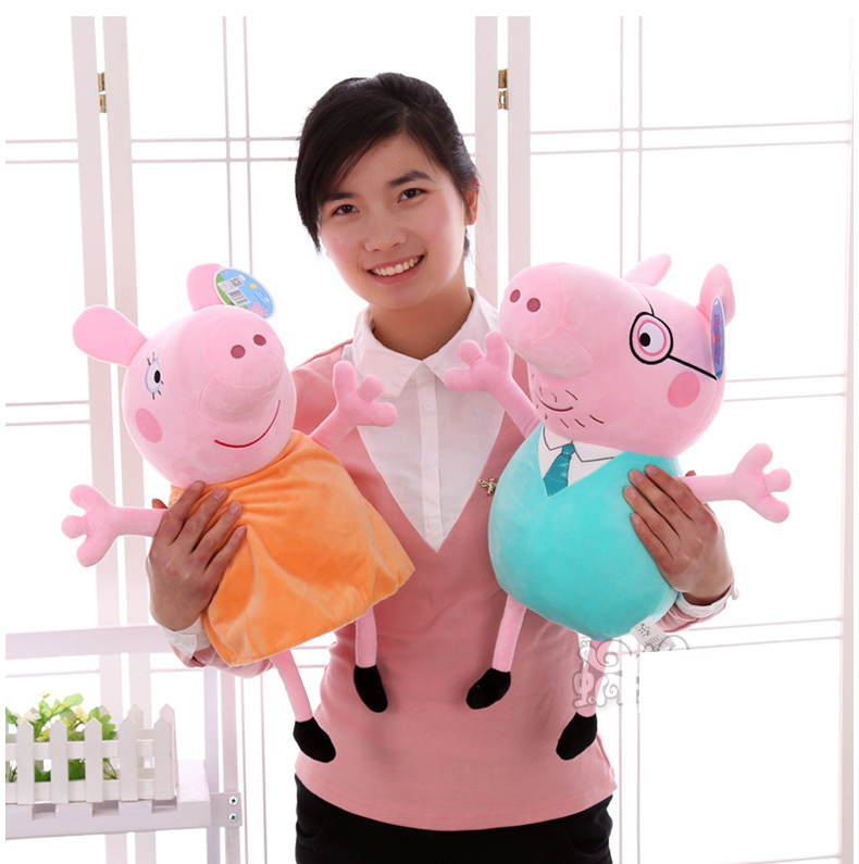 Gấu bông heo Peppa, gia đình heo Peppa (20cm---&gt;40cm) hàng việt nam chất lượng cao, an toàn cho trẻ nhỏ