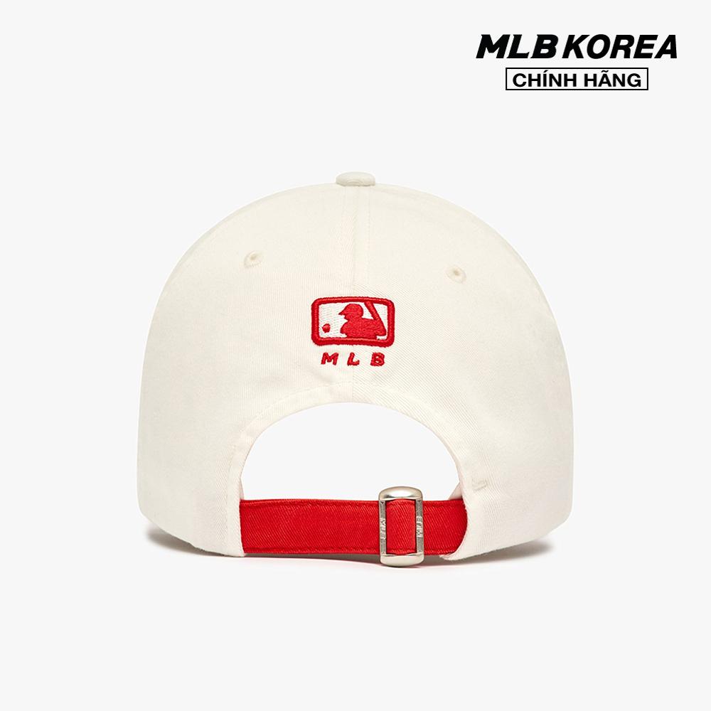 MLB - Nón bóng chày unisex Basic Color Block Unstructured 3ACP3303N-43RDS