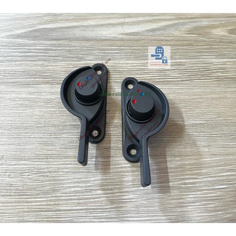 Khoá sò vặn xanh đỏ màu xám xingfa cửa sổ lùa