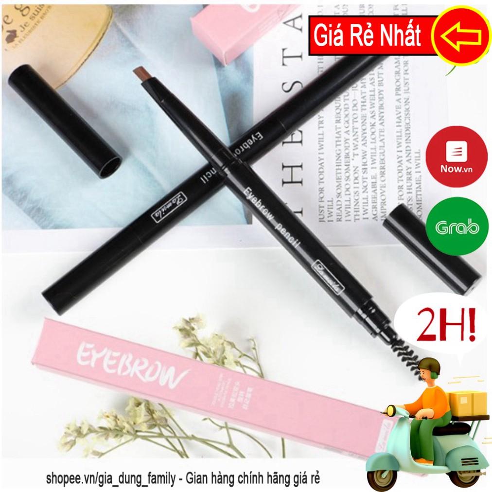 Bút Chì Kẻ Mày Lameila Eyebrow Pencil Vỏ Hồng Kẹo Ngọt gia_dung_family