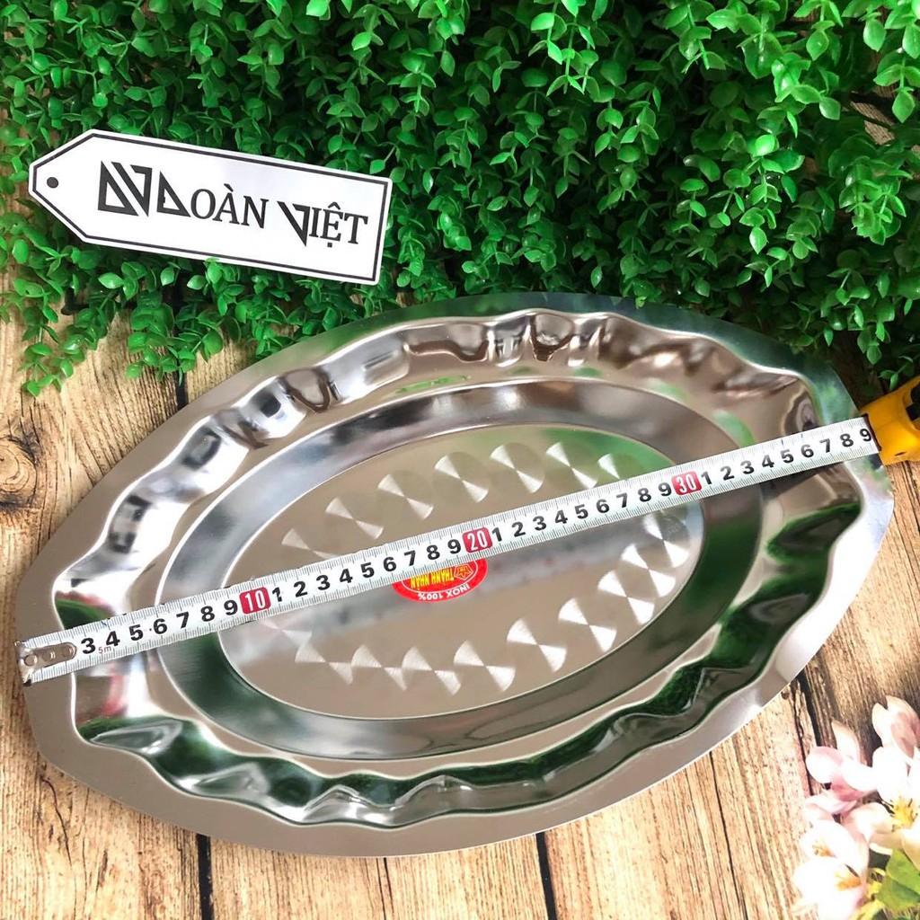 Dĩa hột xoài Inox Cao Cấp - Dùng chiên, hấp, xào - Dụng cụ nấu ăn, nhà bếp