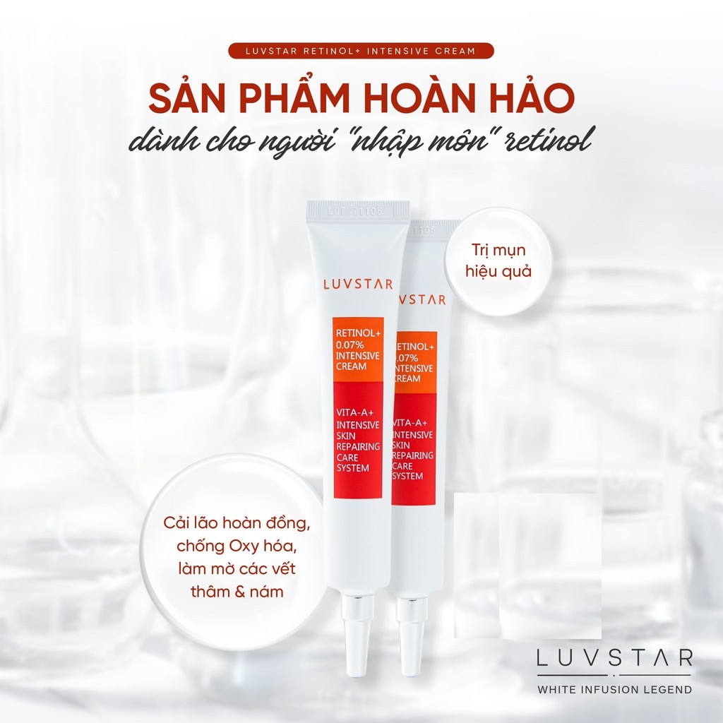 Kem dưỡng Luvstar Retinol Intensive Cream