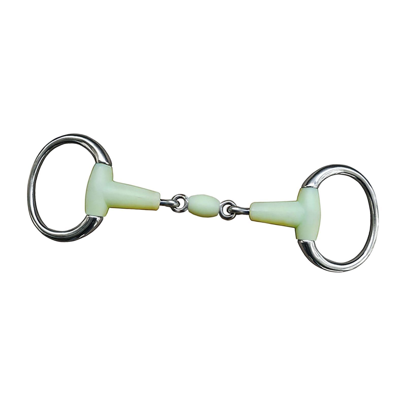 Ultralight Horse Bit Mouth Heavy Duty Horse Training Wear Resistant Stainless Steel for Outdoor Horse Riding Equipment Supplies