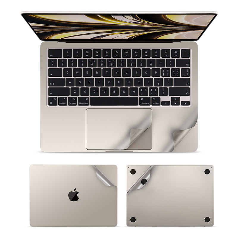 Bộ dán 5in1 JRC dành cho Macbook 13.6Air M2 A2681- Hàng chính hãng