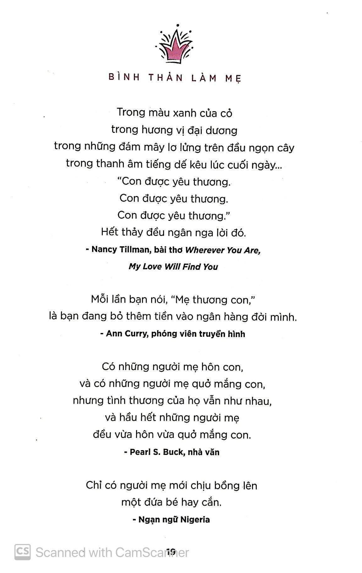 Bình Thản Làm Mẹ