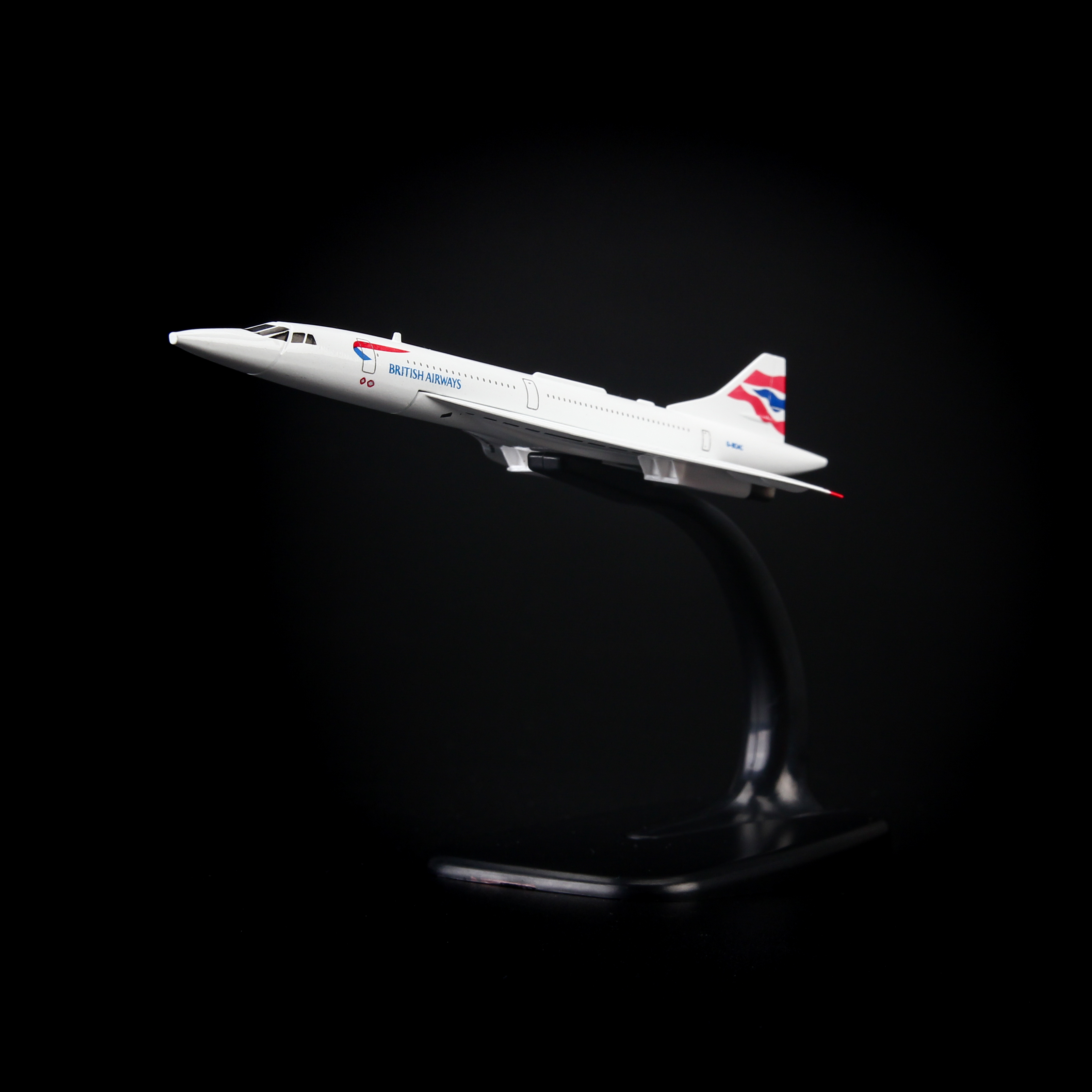 Mô hình máy bay Concorde British Airways 16cm MBMHS16