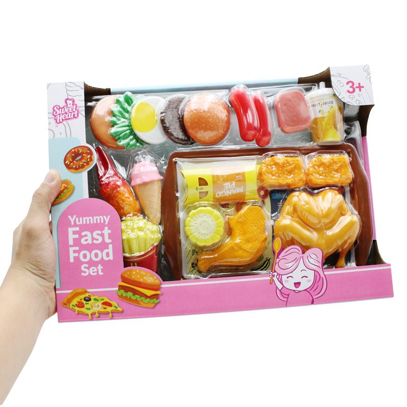 Bộ Đồ Chơi Thức Ăn Fast Food - Sweet Heart SH23-21