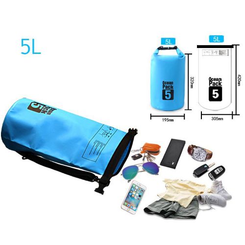 Ba Lô Chống Nước Đựng Đồ Bơi &amp; Đồ Đi Biển 5L dry bag