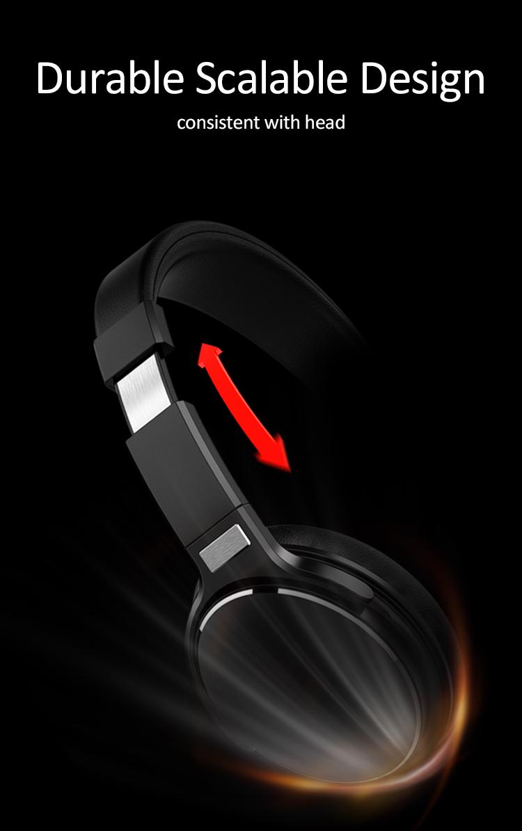 Bluetooth Wireless Headphone Noise Canceling Gaming Headphones With Mic Gamer Headset