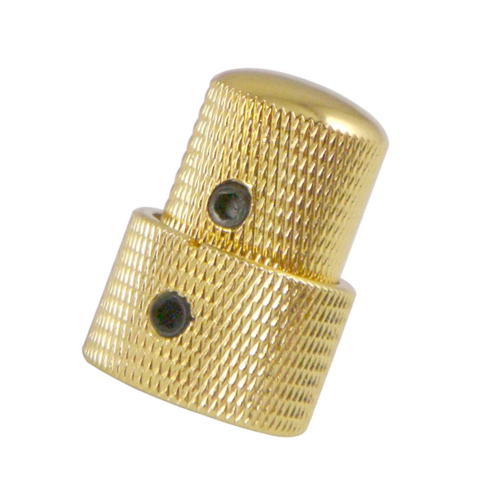 2 Cái Đàn Guitar Điện Bass Đôi Đồng Tâm Tập Tông Núm Điều Khiển Bộ