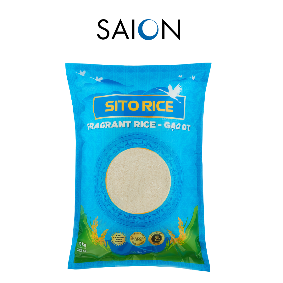 Gạo Đài Thơm Sito Rice DT 10kg