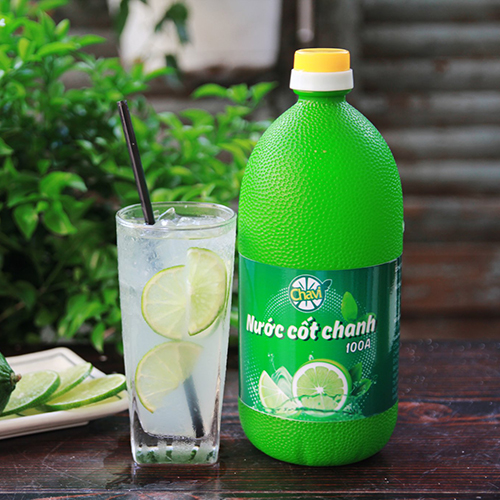 Chavi - Nước cốt chanh 100A (Thùng 6 chai)