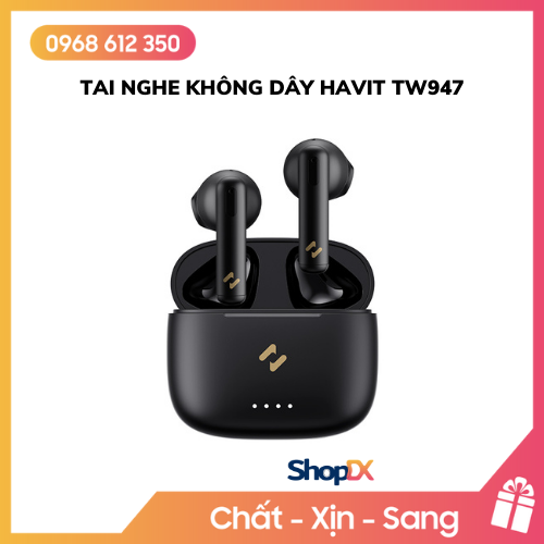 Tai nghe không dây Havit TW947 - Hàng Chính Hãng