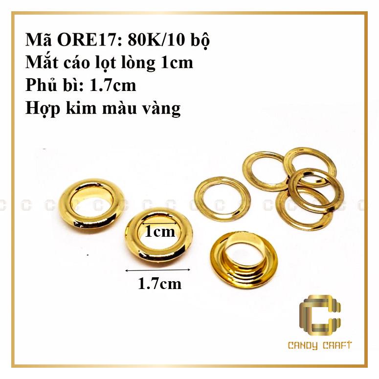 Mắt cáo 1 mặt tán (bịch 10 bộ)