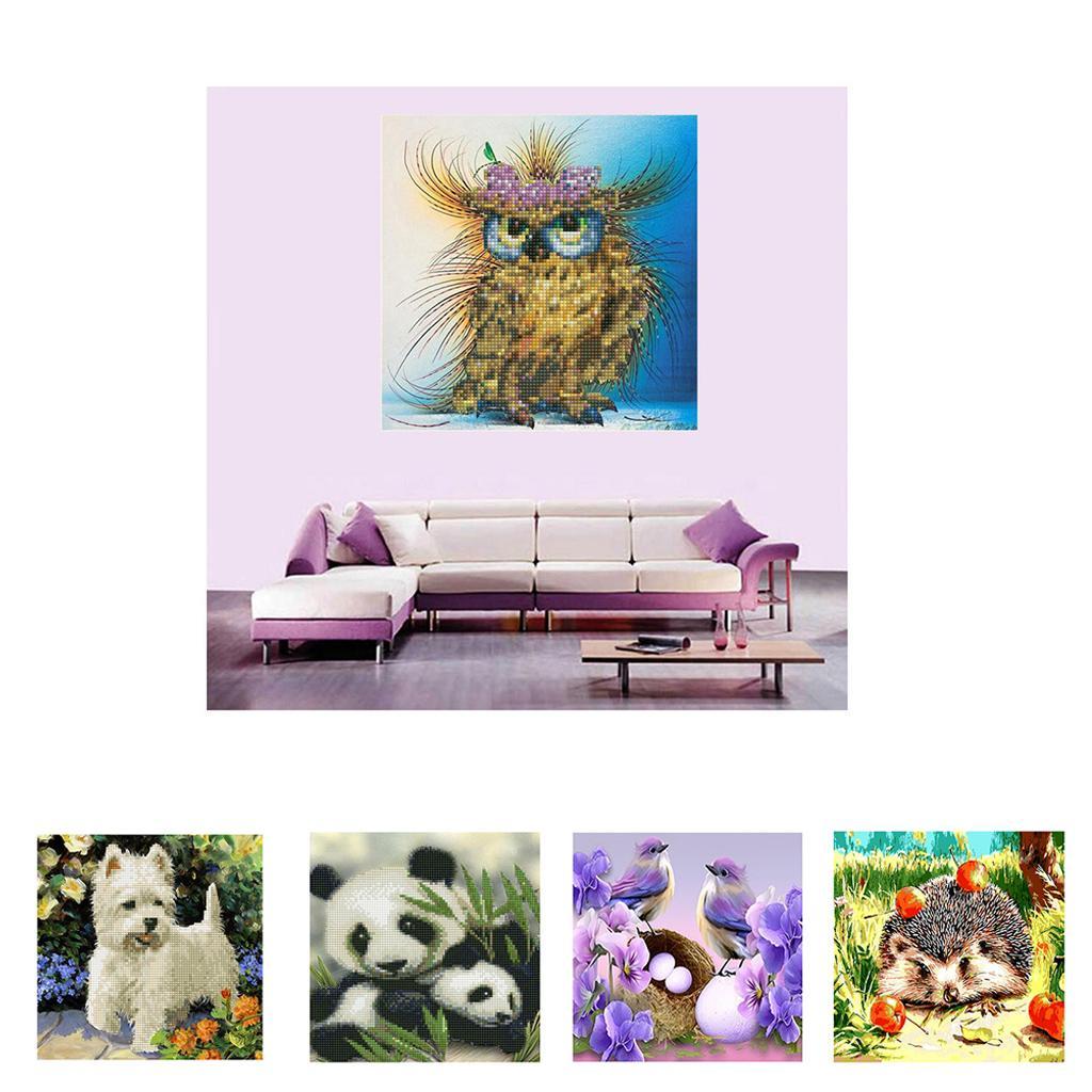 Diamond Cross Stitch Painting Embroidery Kit Animals For Art Home Decoration - Hedgehog