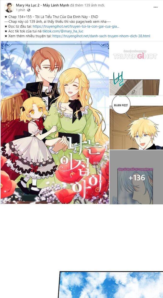 tôi là tiểu thư của gia đình này chapter 150.5 1