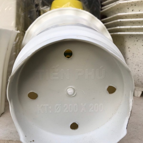Chậu nhựa tròn 4 chân - 5 SIZE