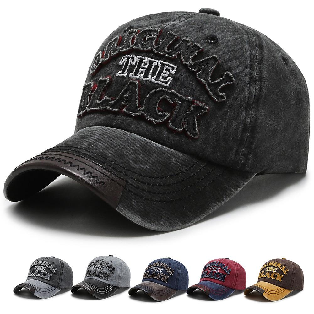 Mũ thể thao ngoài trời Retro Men Men Bóng chày Cap điều chỉnh mũ Snapback Bóng chày bóng chày Phụ nữ Color: color5
