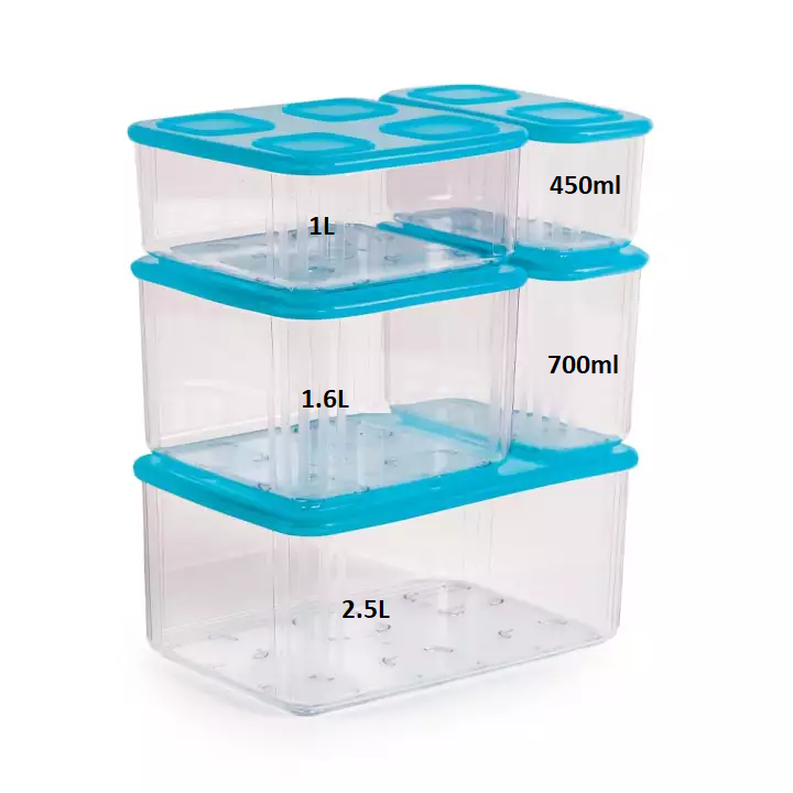 Bộ trữ mát Fresh Clear set 5 - Tupperware