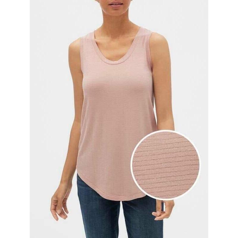 Áo ba lỗ lanh dệt kim - 2 màu