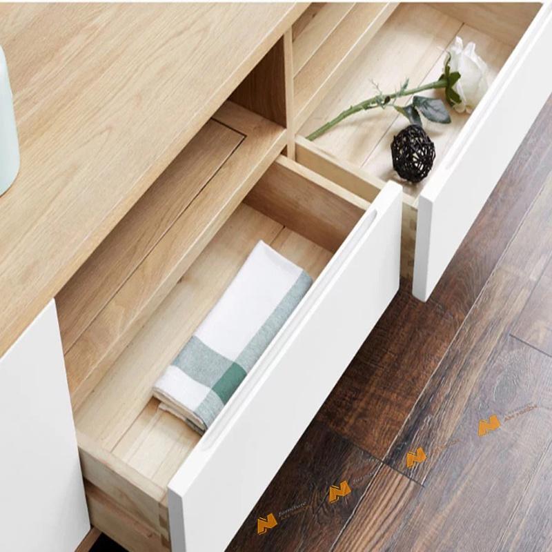 Made in VN Kệ tivi gia đình nhỏ gọn phong cách hiện đại gỗ mdf 17mm công ty Mộc Phát độ bền trên 30 năm AN062