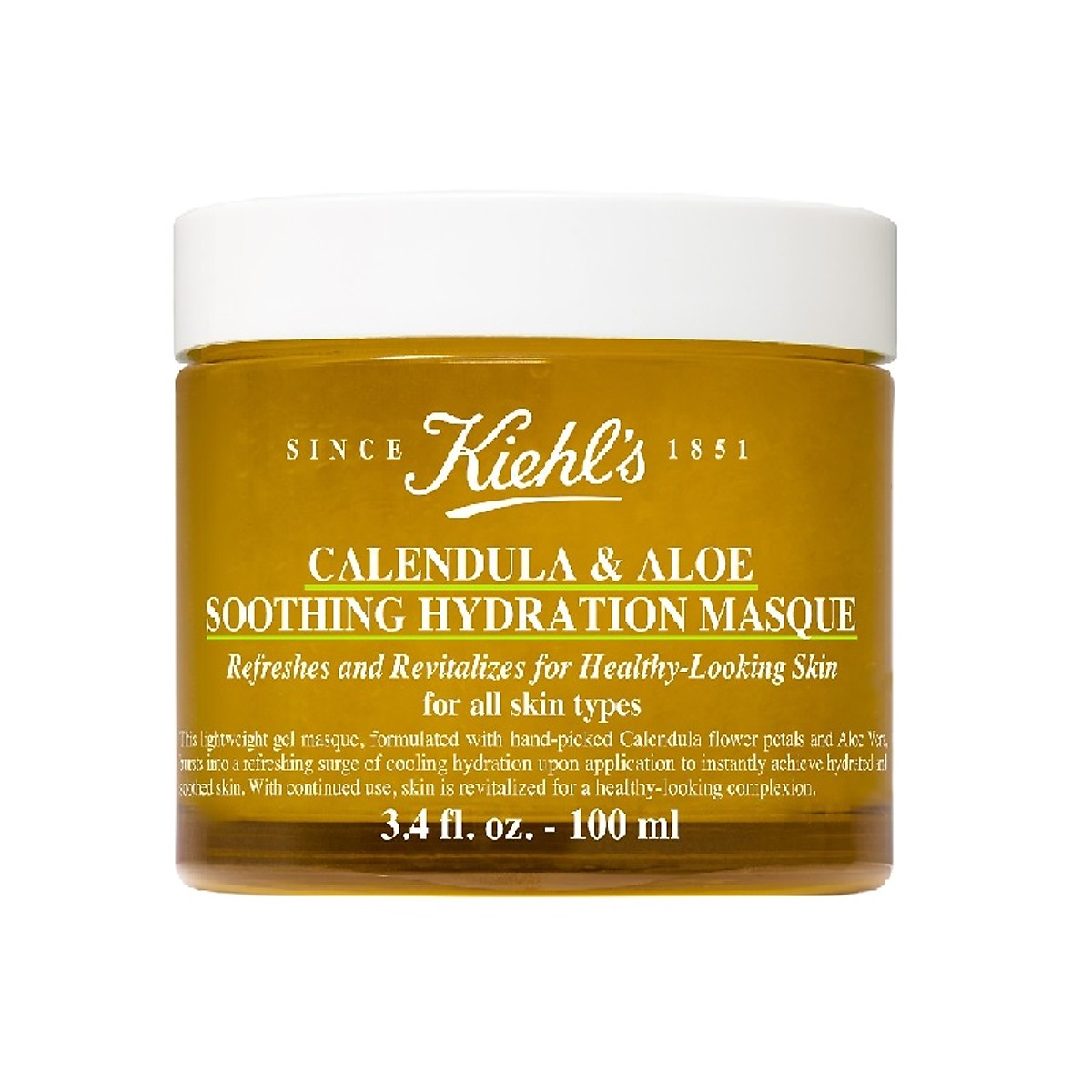 Mặt nạ hoa cúc Kiehl's Calendula &amp; Aloe Soothing Hydration 100ml