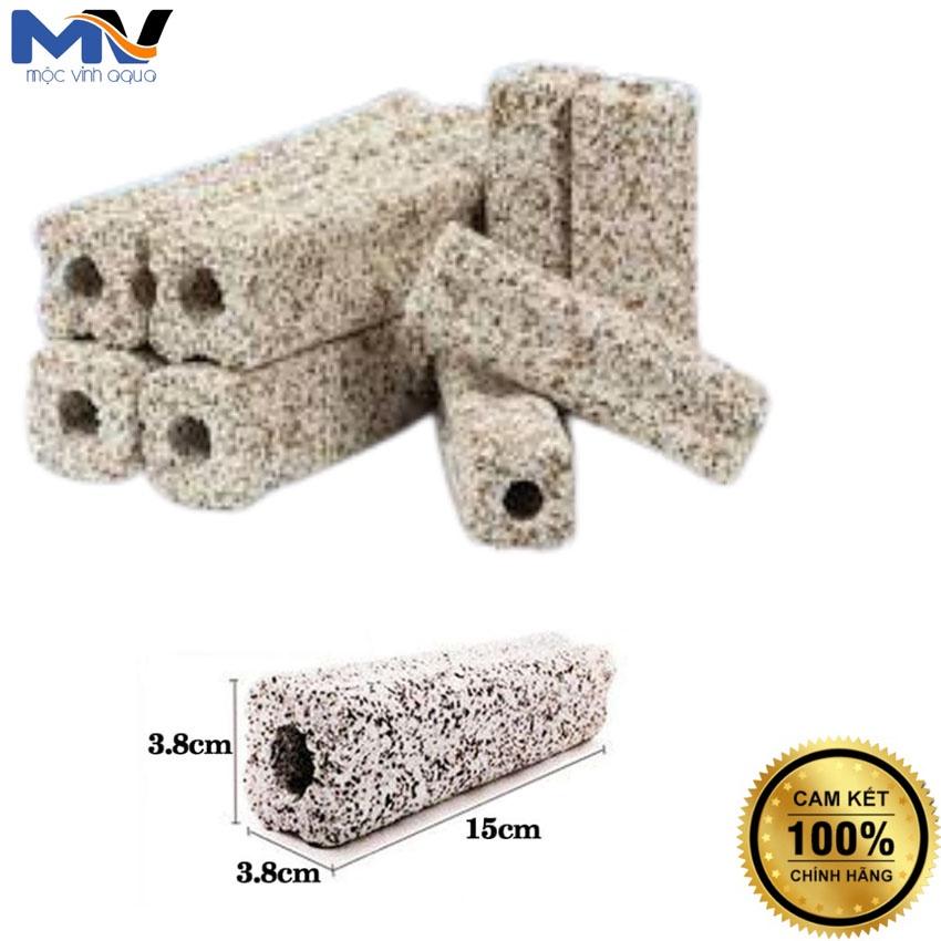 Sứ lọc, sứ thanh hoa mai lọc nước cho hồ cá