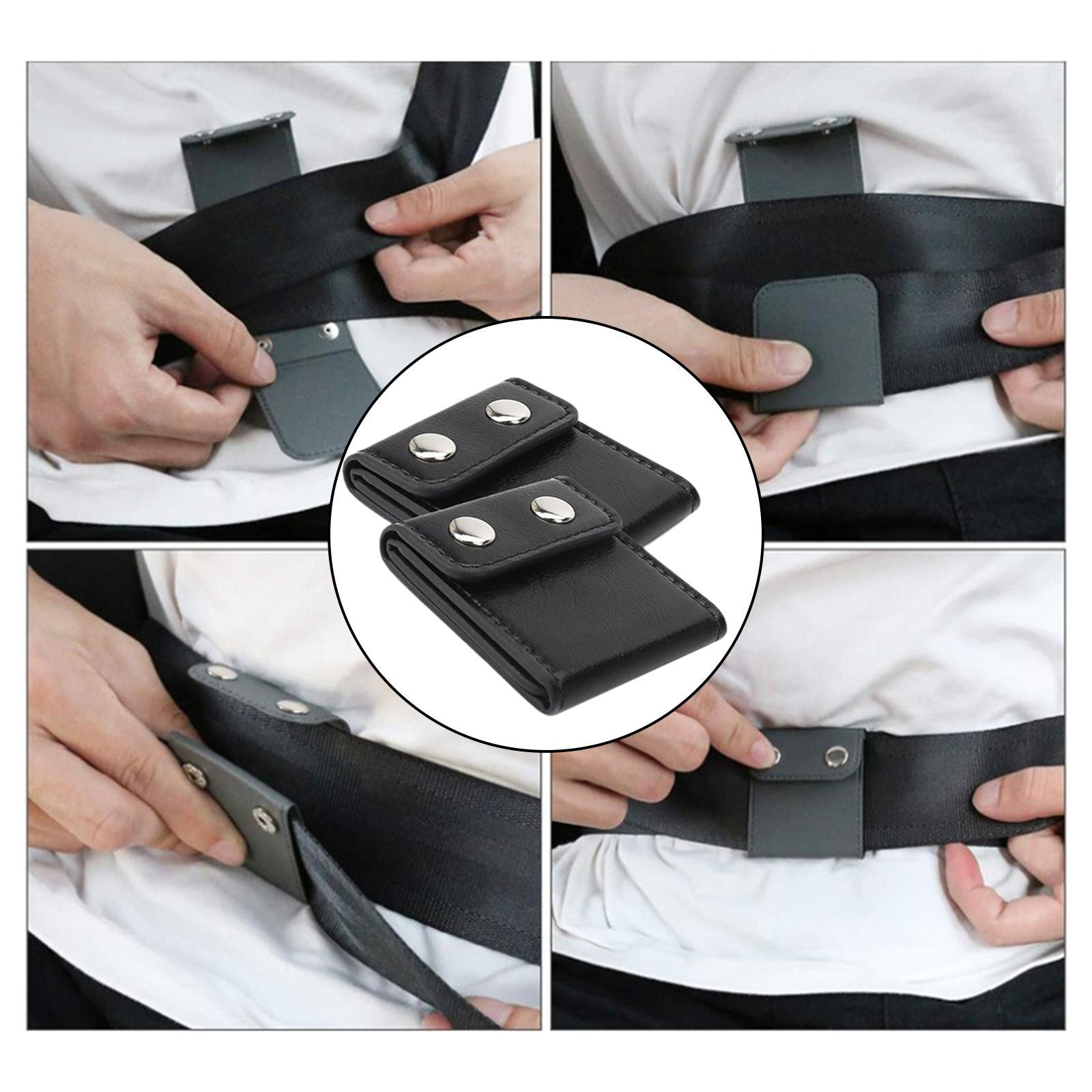 2Pcs Car Seatbelt Adjuster Neck Protect for Kids Adults