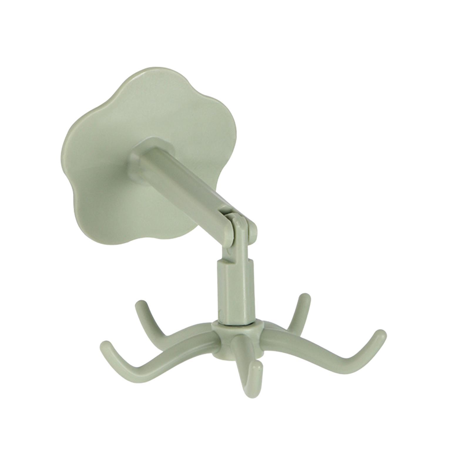 360 Rotating Utensil Rack Bath Bathroom Green