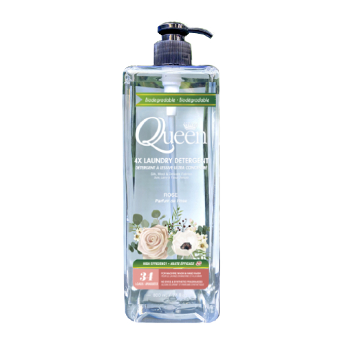 Nước Giặt Cao Cấp Đậm Đặc 4X Queen - Hương Hoa Hồng