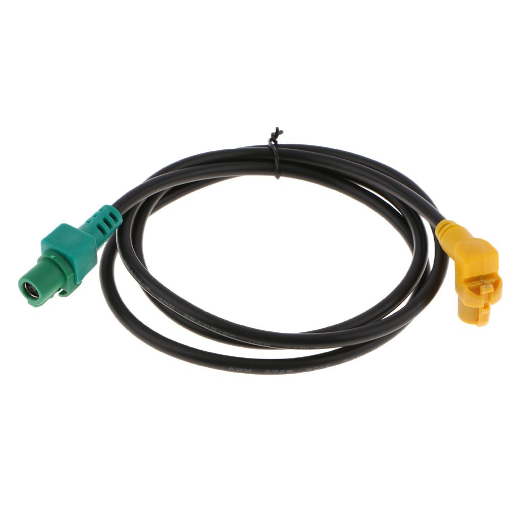 Car USB AUX Switch Socket Wire Harness Cable Adapter for  Golf Jeffa