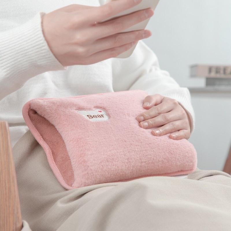 Túi sưởi cắm điện, túi chườm bụng kinh sạc điện giữ ấm cho cơ thể.