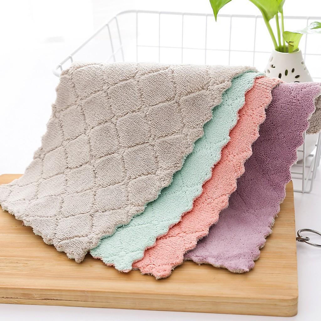 Set 5 khăn lau bếp siêu thấm tiện lợi