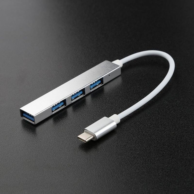 Hub Chia Cổng Type-C Sang USB 3.0 4 Trong 1 5Gbps