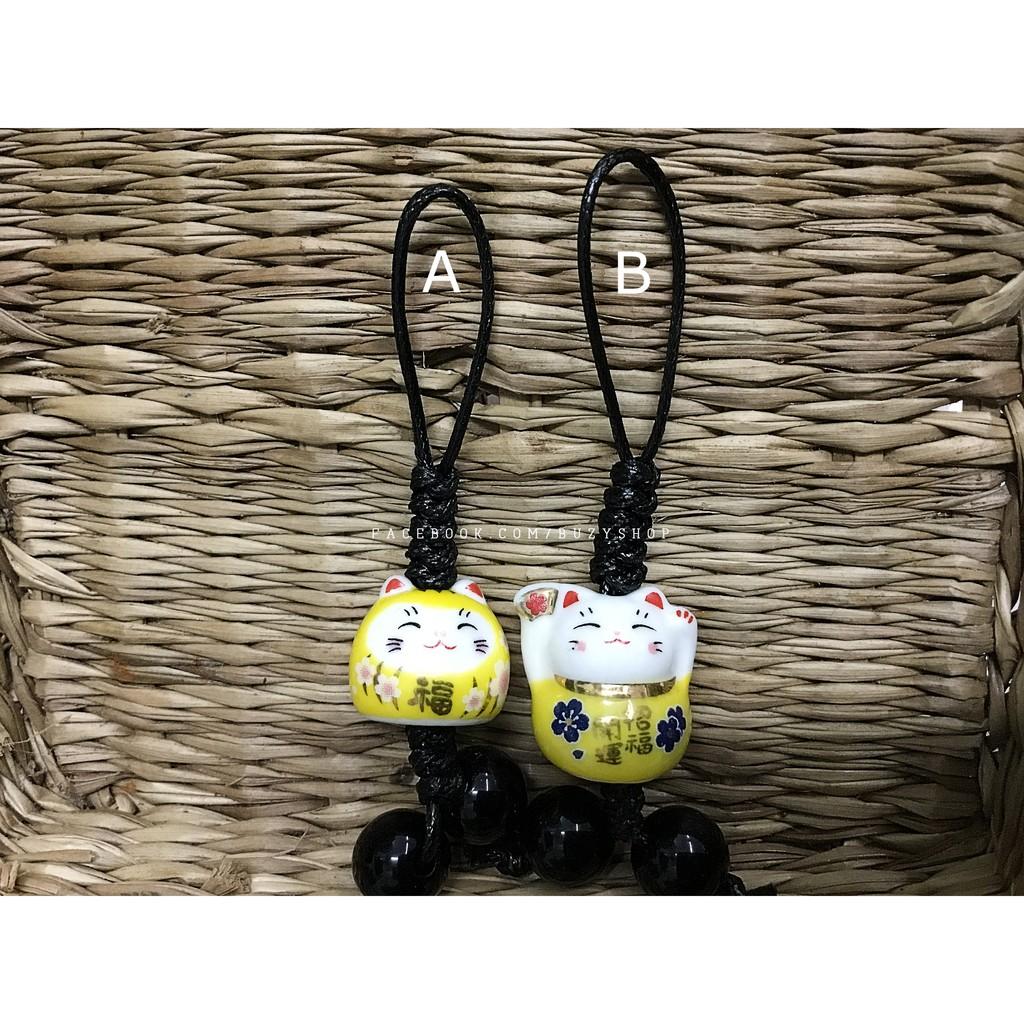 Móc khóa mèo neko may mắn