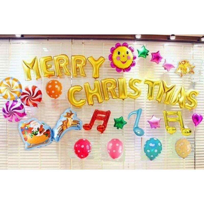 PHỤ KIỆN BONG BÓNG TRANG TRÍ NOEL GIÁNG SINH