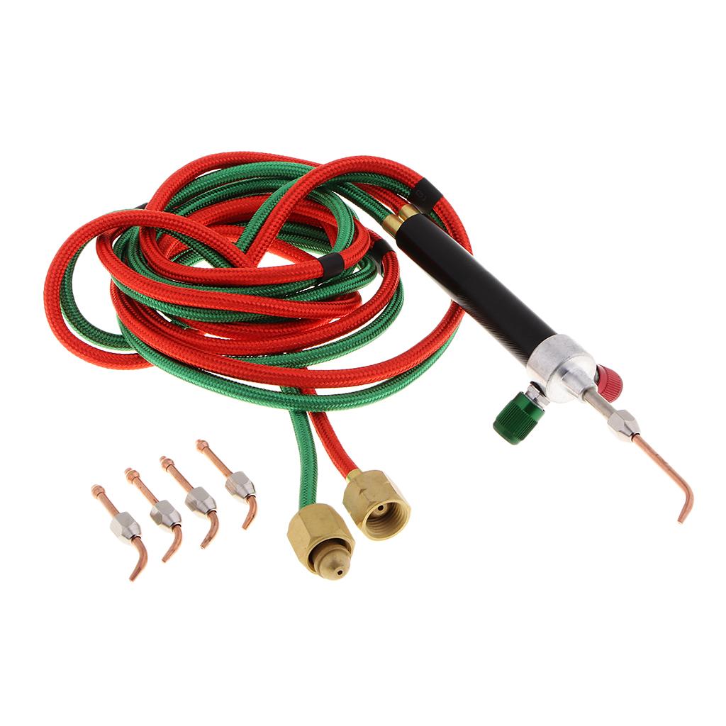 Nhỏ Đèn Pin với 5 Đầu Trang Sức Khí Mỏ Hàn Thợ Kim Hoàn Hàn