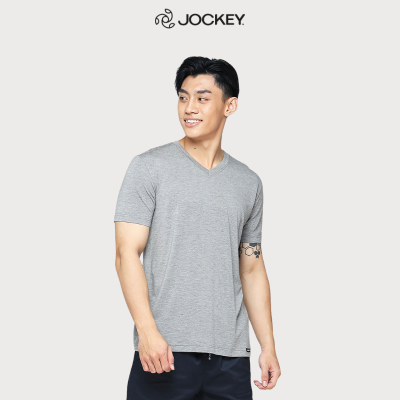 Áo Thun T-Shirt Nam Jockey Chất Liệu Visco Thấm Hút - J1149