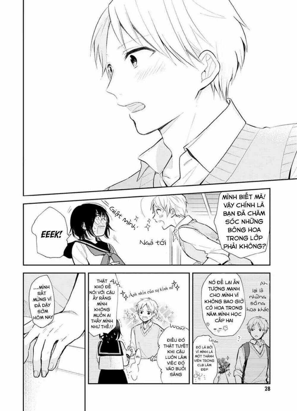 cô gái xấu xí và hoa chapter 1 29