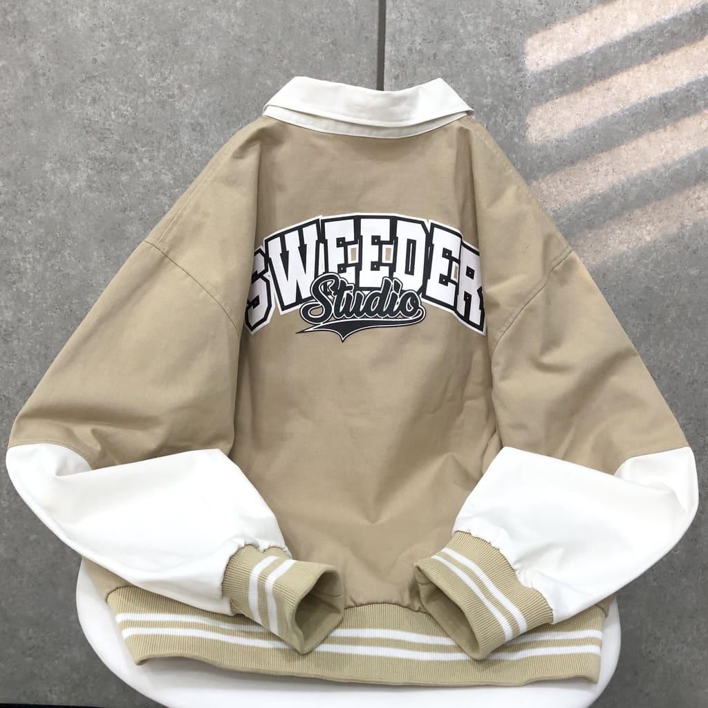 Áo Khoác kaki SUB Jacket SWEEDER STUDIO Form Rộng BOB Phong Cách Ulzzang