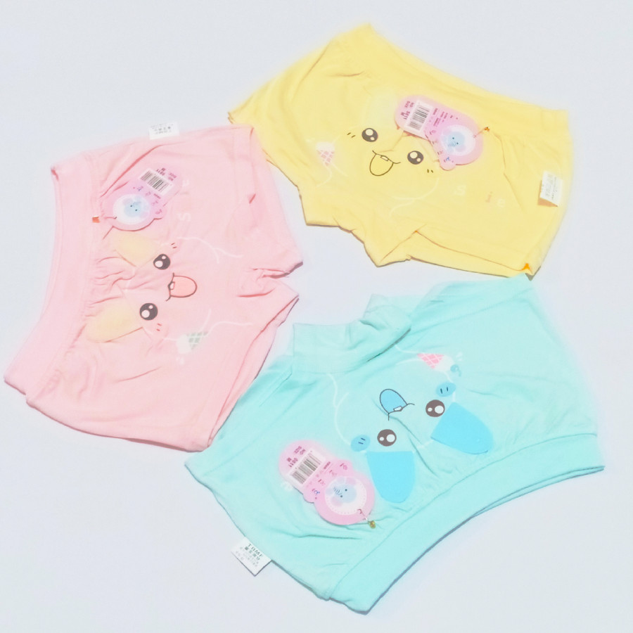 Set 10 quần đùi lót cho bé có tai thỏ màu ngẫu nhiên