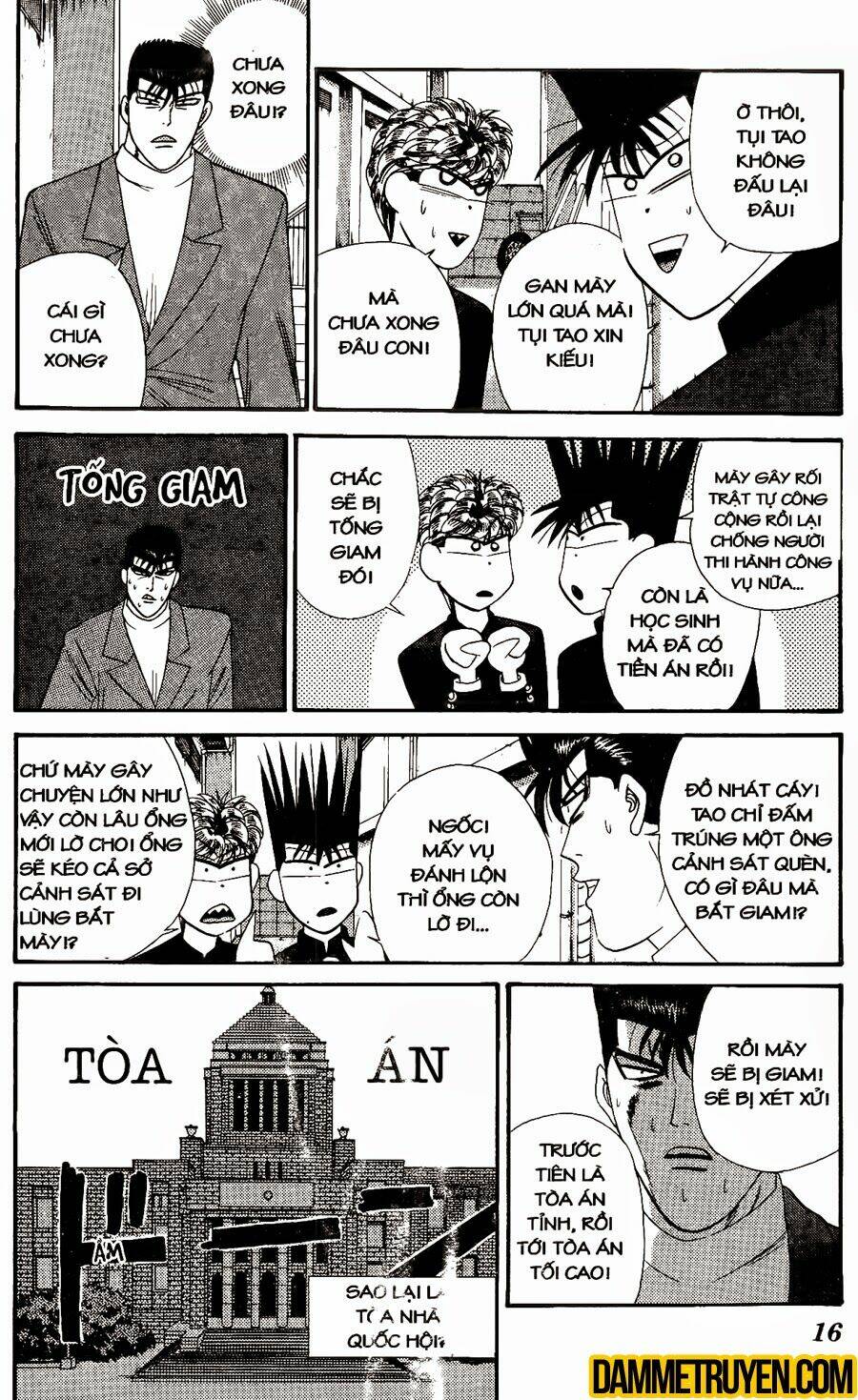 kyou kara ore wa - cặp bài trùng chapter 279 13