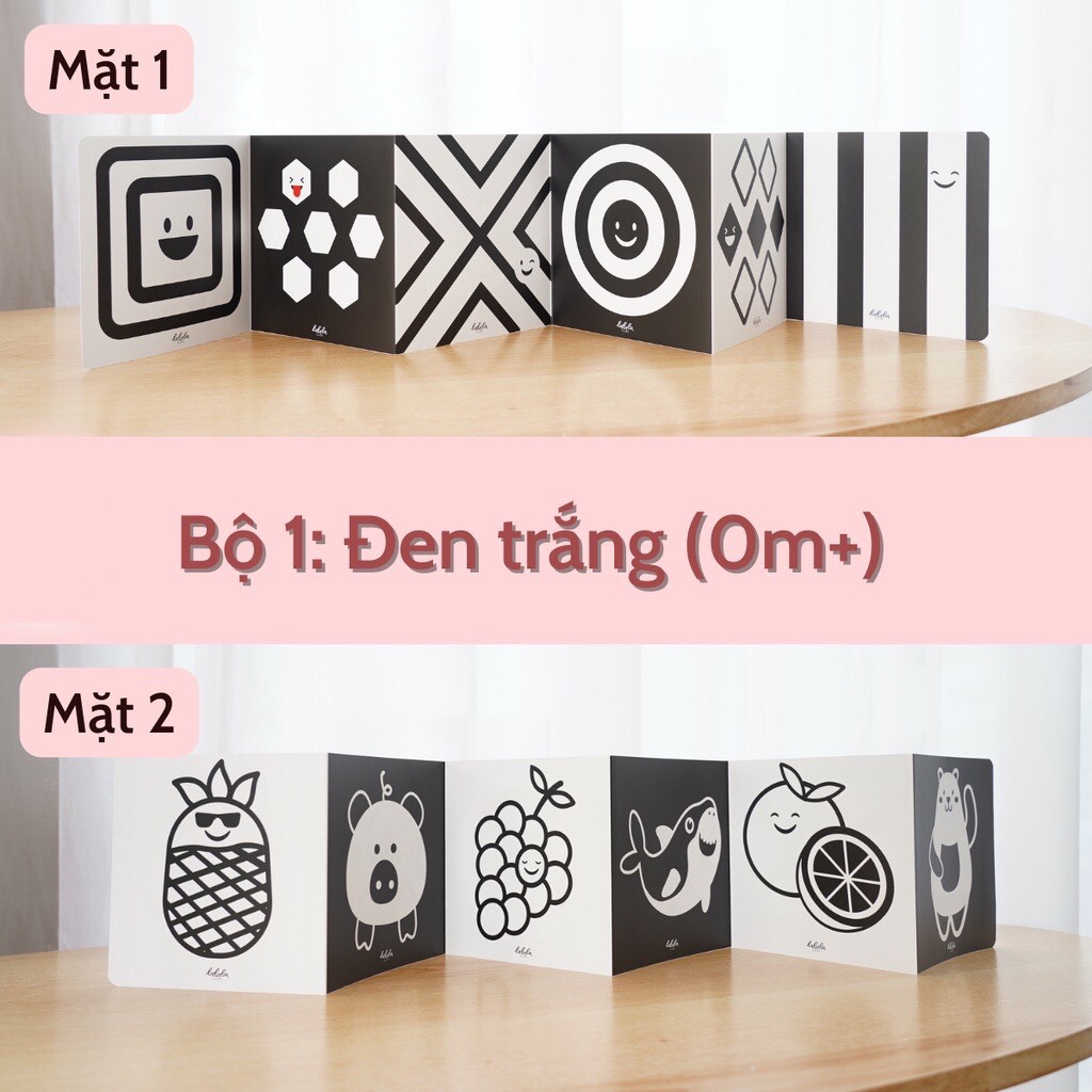Bộ Thẻ Zigzag Lalala Baby Kích Thích Thị Giác Trí Não Cho Trẻ Sơ Sinh (0-12 Tháng)