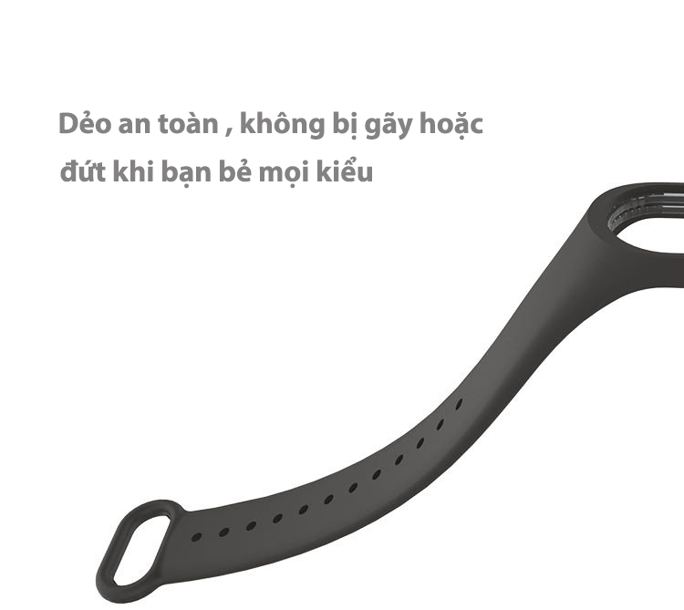 Vòng đeo thay thế cho Xiaomi Miband 3 / 4 Mijobs - Hàng nhập khẩu